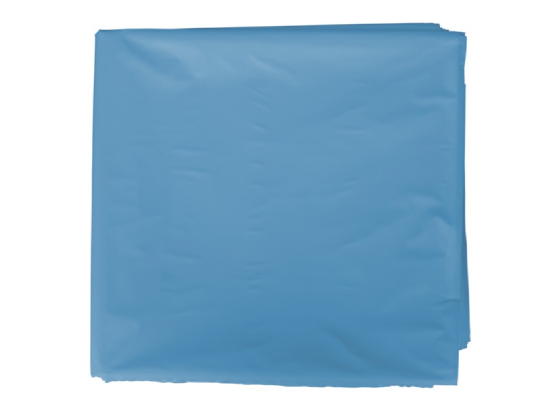 BOLSA PLASTICO DISFRAZ 56x70 PTE/25 AZUL CLARO