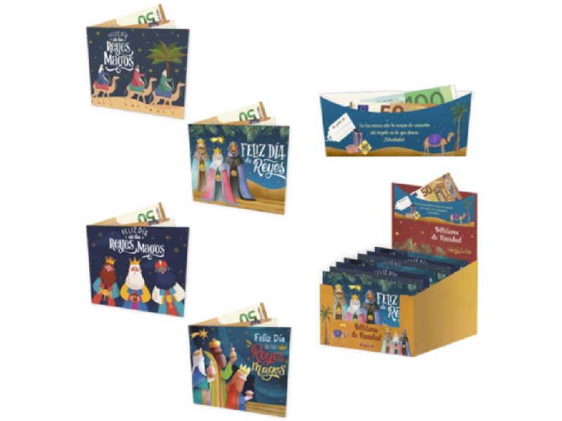POSTAL ARGUVAL BILLETERO REYES MAGOS 47379 C/48 U