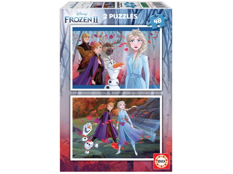 PUZZLE EDUCA   48x2 PIEZAS 18110 FROZEN 2