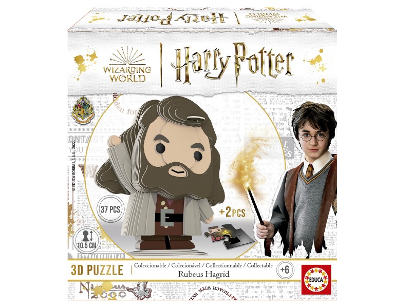 PUZZLE EDUCA   37 PIEZAS 19501 HARRY POTTER 3D