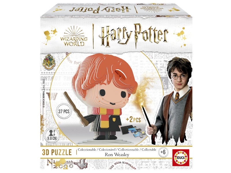 PUZZLE EDUCA   37 PIEZAS 19504 HARRY POTTER 3D