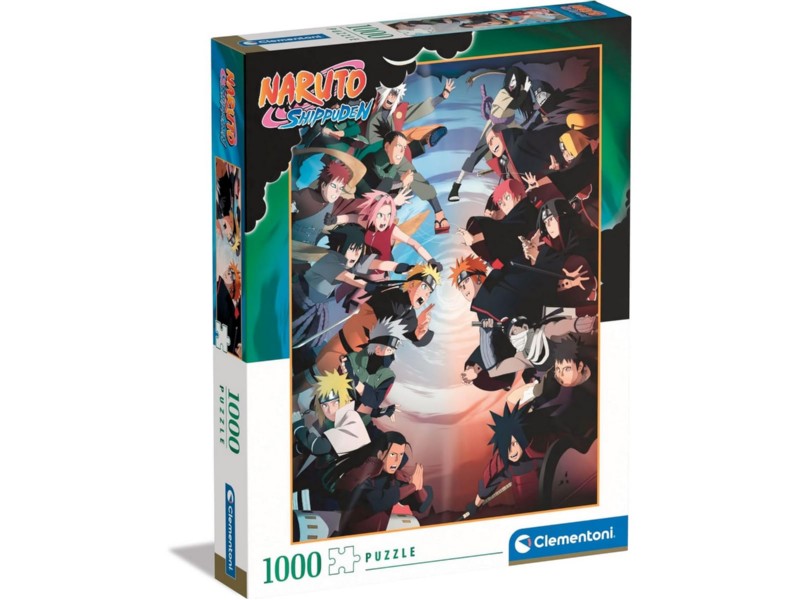 PUZZLE CLEMENTONI 1.000 PIEZAS 39834 NARUTO HQC-2-