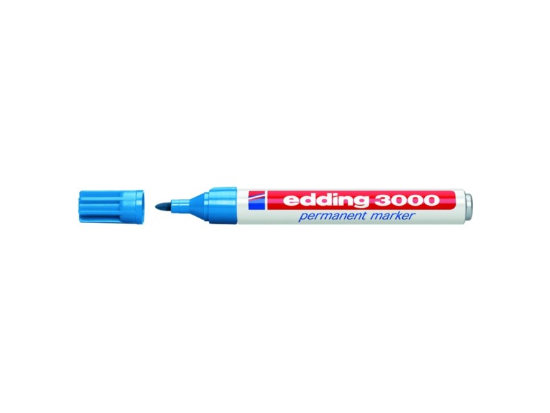 ROTULADOR EDDING Nº 3000 AZUL CLARO 3000-10