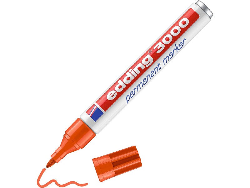 ROTULADOR EDDING Nº 3000 NARANJA 3000-06