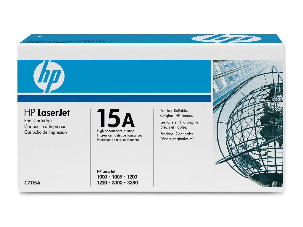 TINTA IMPRE. H.P. C7115A=15A TONER 2500 PAGINAS
