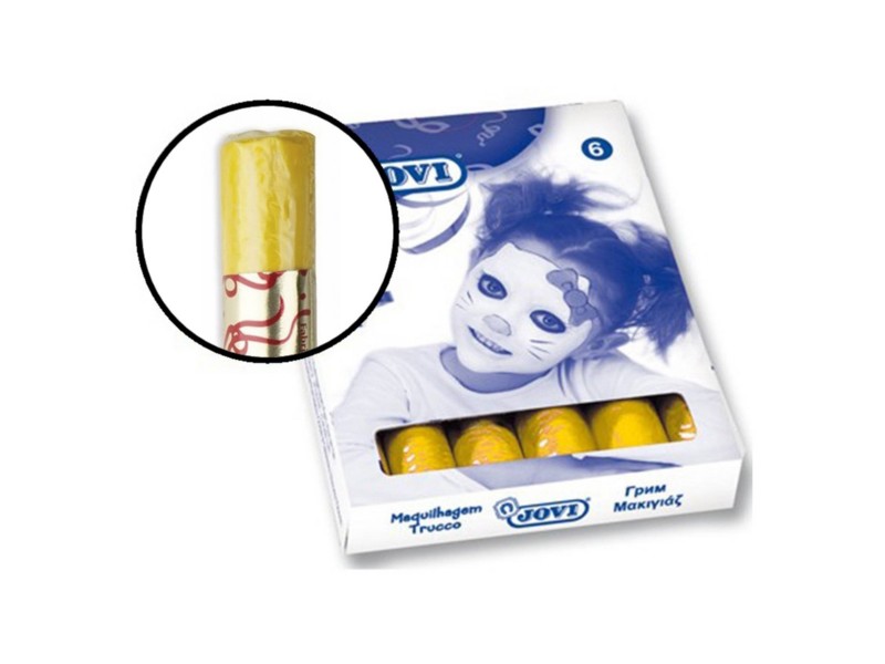 MAQUILLAJE JOVI UNIDAD BARRAS AMARILLO unidad*
