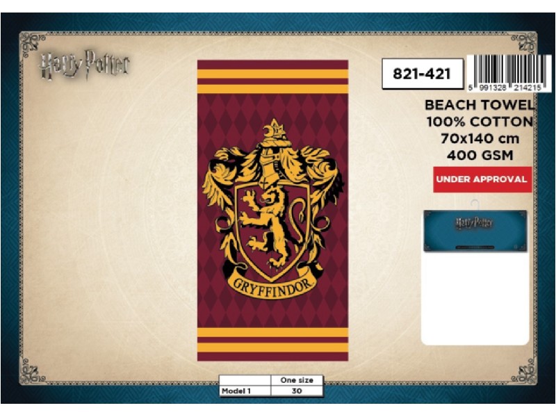 NVA TOALLA HARRY POTTER 70x140 821-421