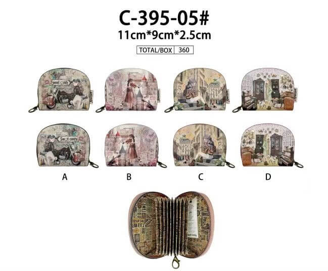 NVA MONEDERO SWEET&CANDY C39505 A-B-C-D TARJETERO