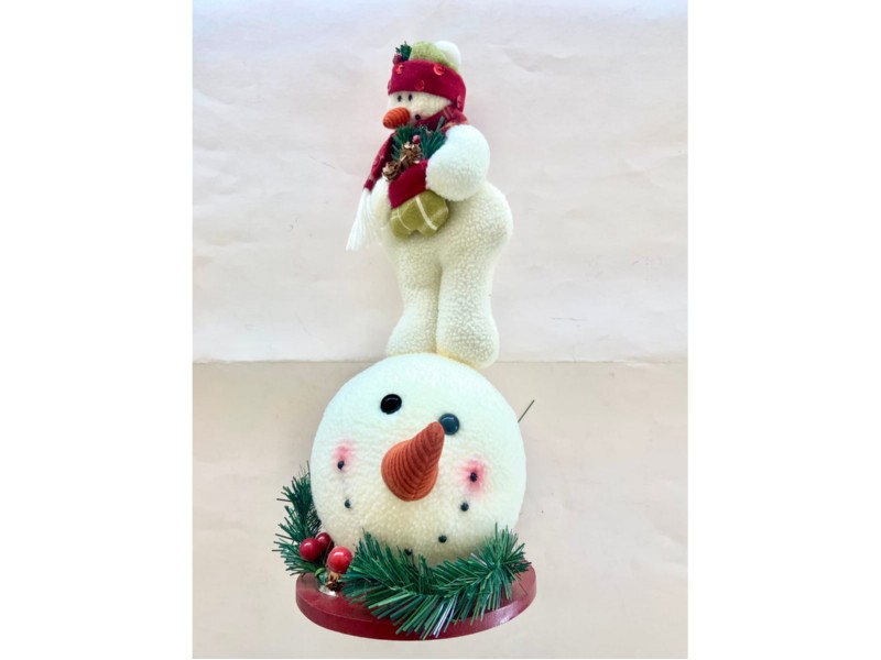 NPE MUÑECO 43547 NAVIDAD BOLA DE NIEVE