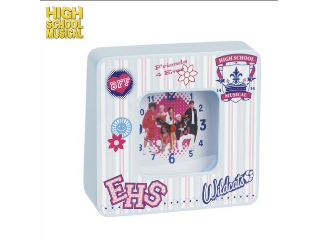 RELOJ HIGH SCHOOL MUSICAL ALARMA 31409