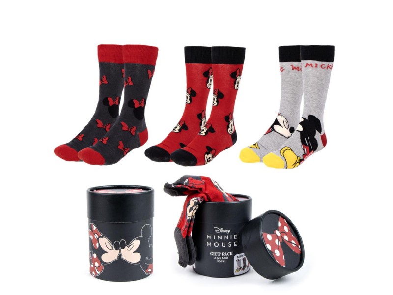 NCER CALCETIN PACK/3 MINNIE 2900002550