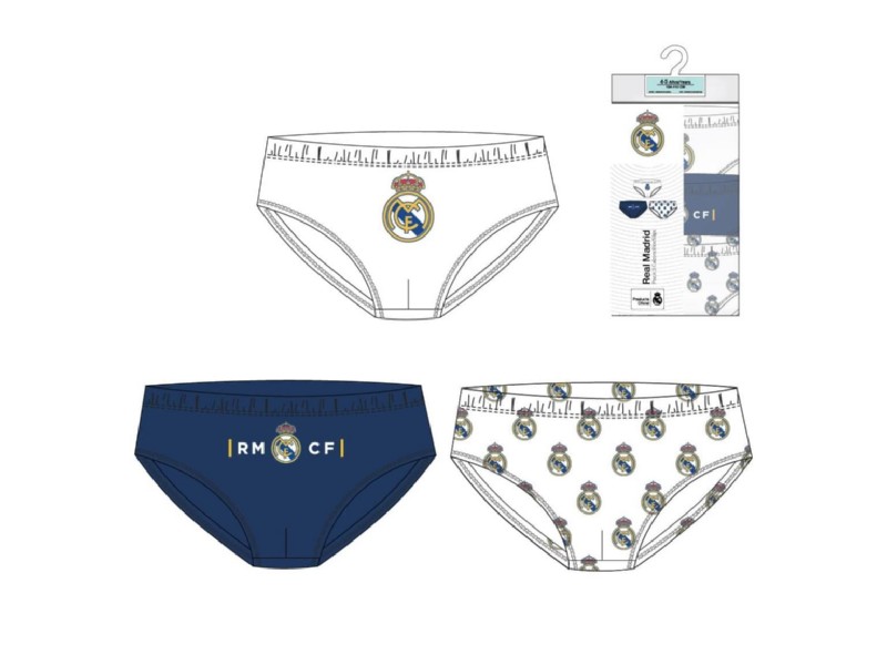 NCER CALZONCILLOS REAL MADRID SET/3 2900003013