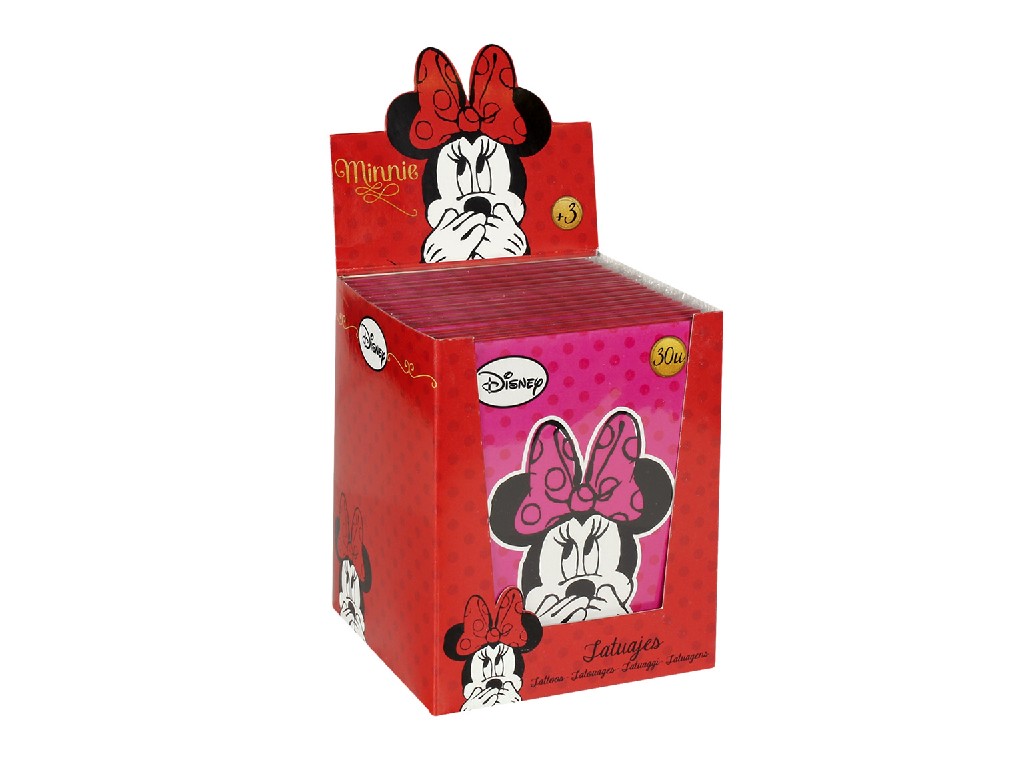 NCER TATUAJES MINNIE 78821 SOBRE/30 UNIDADES