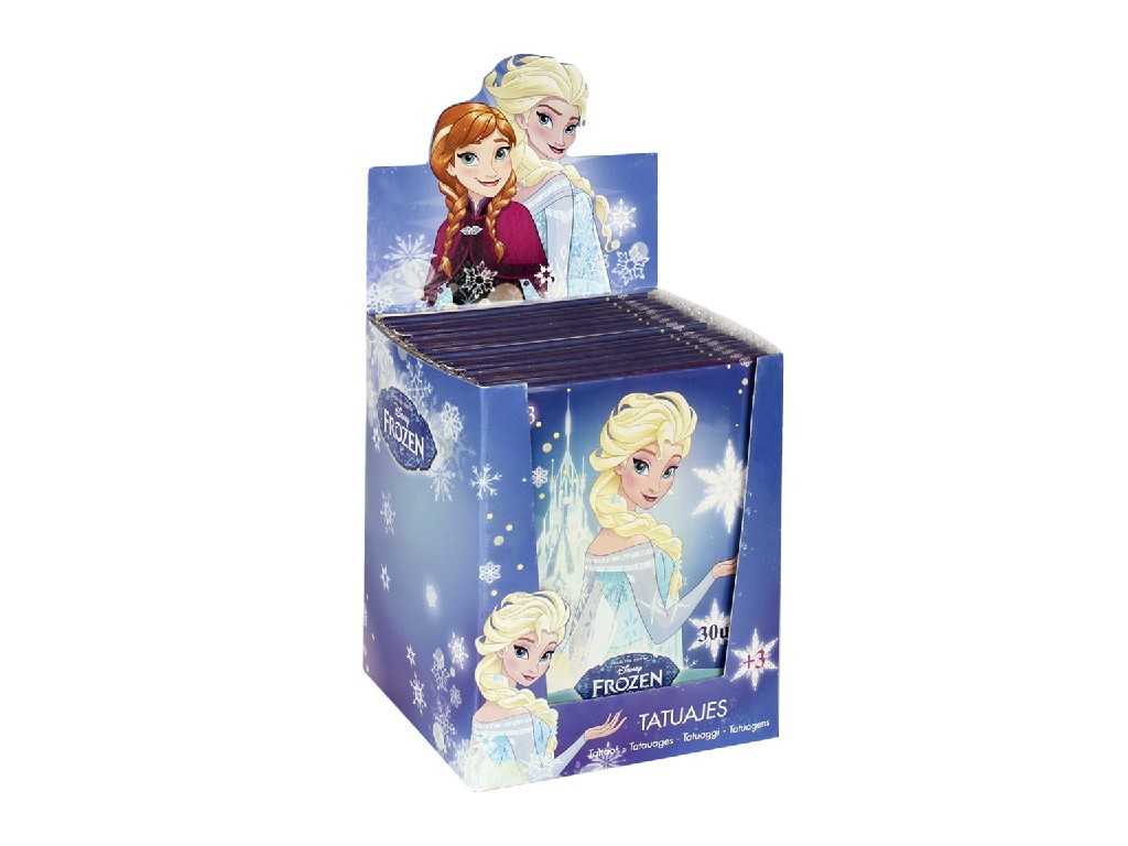NCER TATUAJES FROZEN 78820 SOBRE/30 UNIDADES